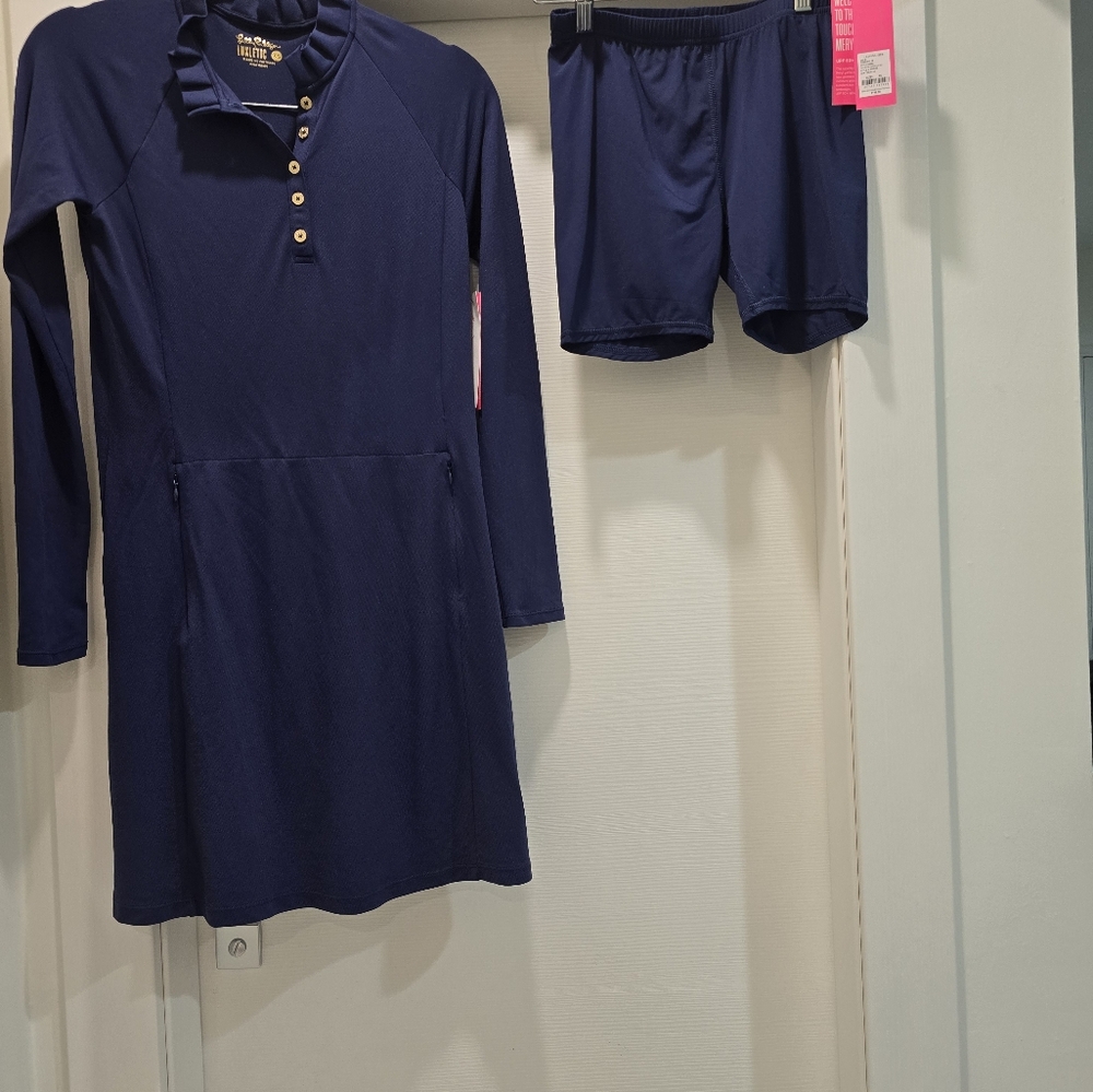 Lily Pulitzer Hutton Polo Dress with shirts XS